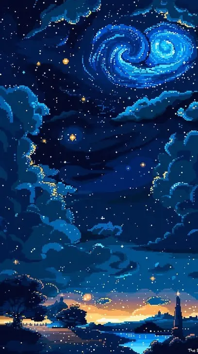 葡京娱乐城星空艺术画作